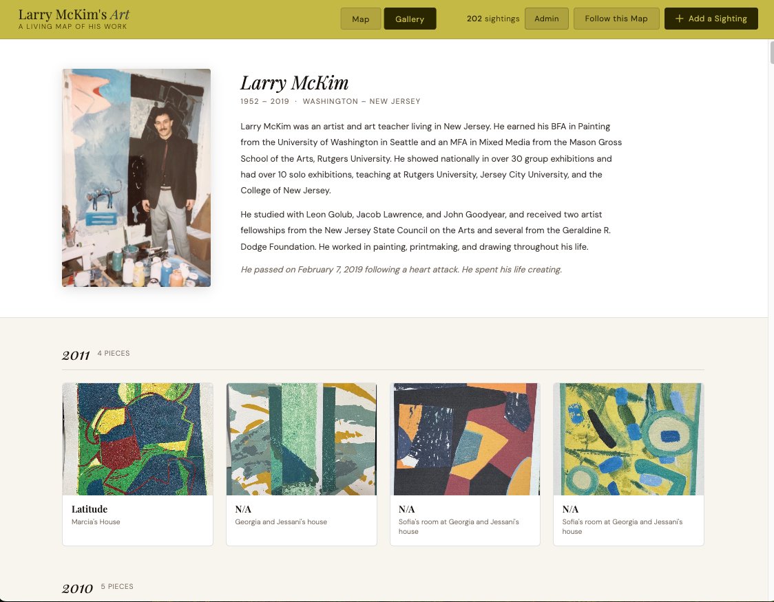 Larry McKim's Art — Gallery view